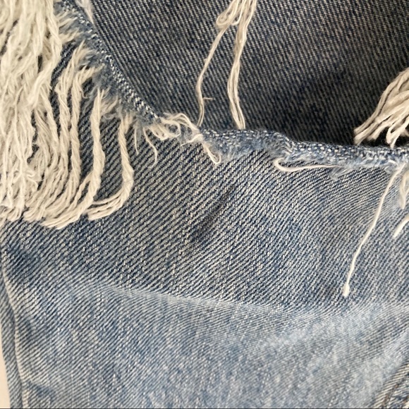 Topshop mom jeans with double rip W26 - Picture 4 of 9